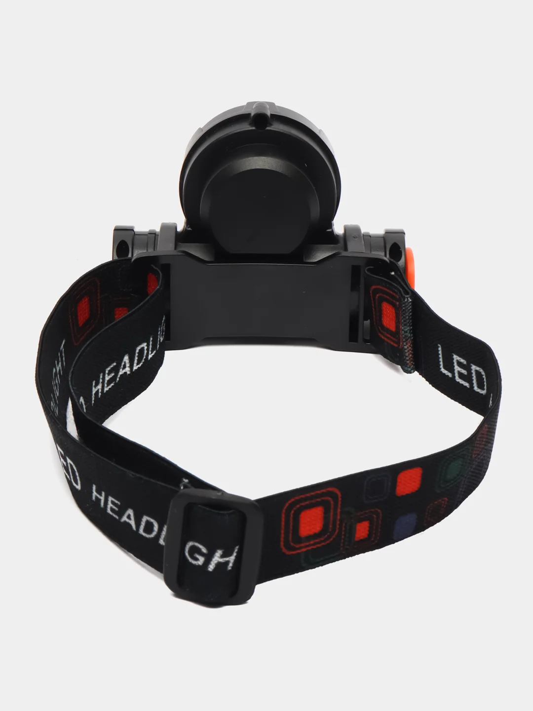 Черный налобный фонарь HEADLIGHT NO 108 3W LED+COB