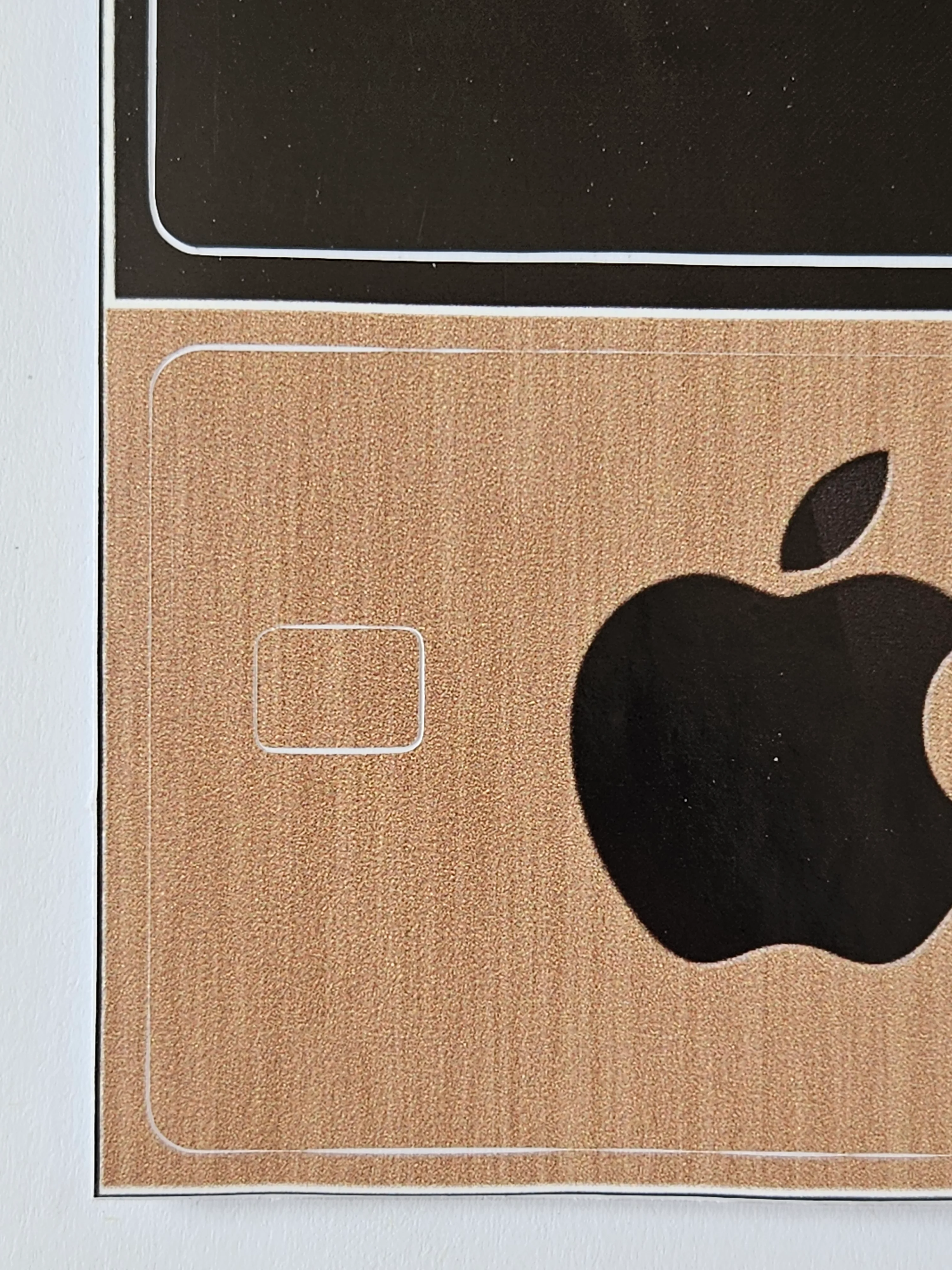 Наклейка на банковскую пластиковую карту проездной apple эпл набор