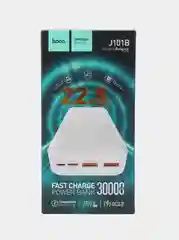 Белый power Bank с поддержкой QC3.0, 22,5 Вт, 100.000/ 90.000/ 80000 / 60000 / 50000 / 30000 мАч
