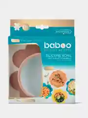 Тарелка силиконовая BABOO, на присоске, капучино, 230 мл, 6+