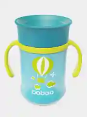 Кружка-поильник BABOO Transport, зеленый, 300 мл, 6+