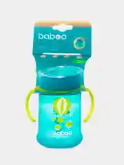 Кружка-поильник BABOO Transport, зеленый, 300 мл, 6+