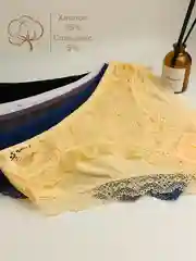 Белый набор женских ажурных трусов, 5 штук
