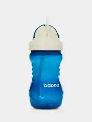 Поильник с трубочкой BABOO, синий, 360 мл, 9+