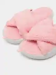 Розовый тапочки домашние открытые женские, размеры 37-42