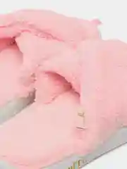 Розовый тапочки домашние открытые женские, размеры 37-42