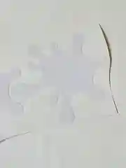 Белый наклейка Клякса на авто мотоцикл интерьерная на ноутбук холодильник