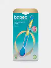 Ложка BABOO, термочувствительная, голубая, 4+
