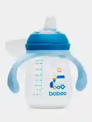 Кружка-поильник BABOO Transport, с силиконовым носиком, 260 мл, голубая, 6+