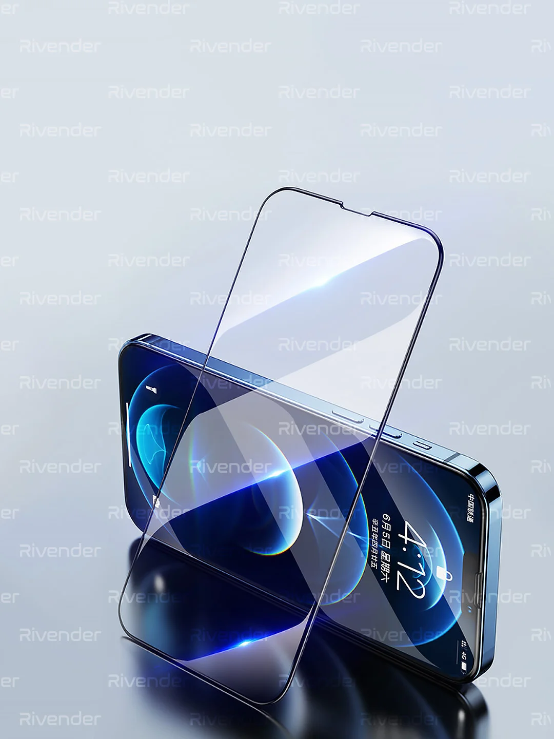 Защитное стекло 9D для iPhone 11 / XR / Айфон 11 / ХР с черной рамкой