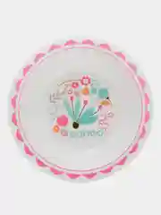 Тарелка BABOO Flora, глубокая, с 6 месяцев