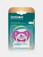 Соска-пустышка BABOO Sealife, силиконовая, 0+