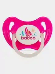 Соска-пустышка BABOO, силиконовая, круглая, Sealife, с 6 месяцев