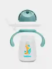 Кружка-поильник BABOO Safari, с трубочкой, 260 мл, с 9 месяцев