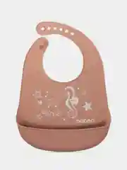 Фартук нагрудный BABOO, силиконовый, цвет капучино