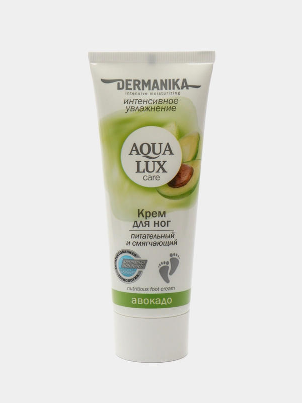 DERMANIKA Крем AQUA LUX для ног авокадо, 75 мл