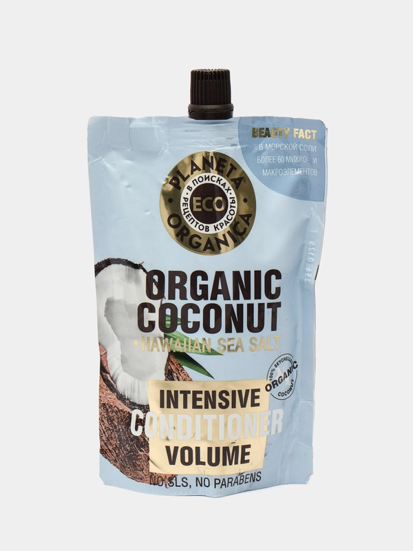 Бальзам для объема волос Planeta Organica ECO Organic coconut 200 мл