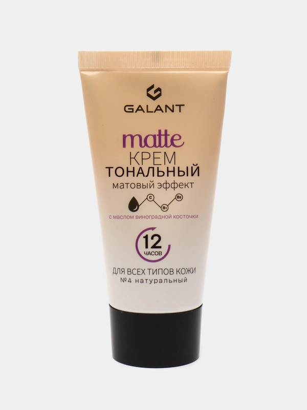 Galant Cosmetic Matte effect Тональный крем, тон 4 натуральный 50мл