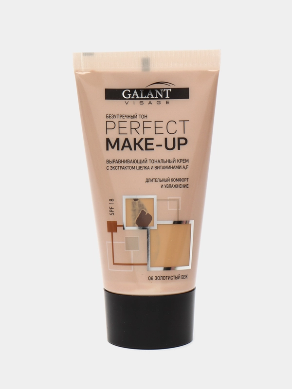 Galant Visage Тональный крем Perfect Make-Up, 40 мл, оттенок: 06 золотистый беж