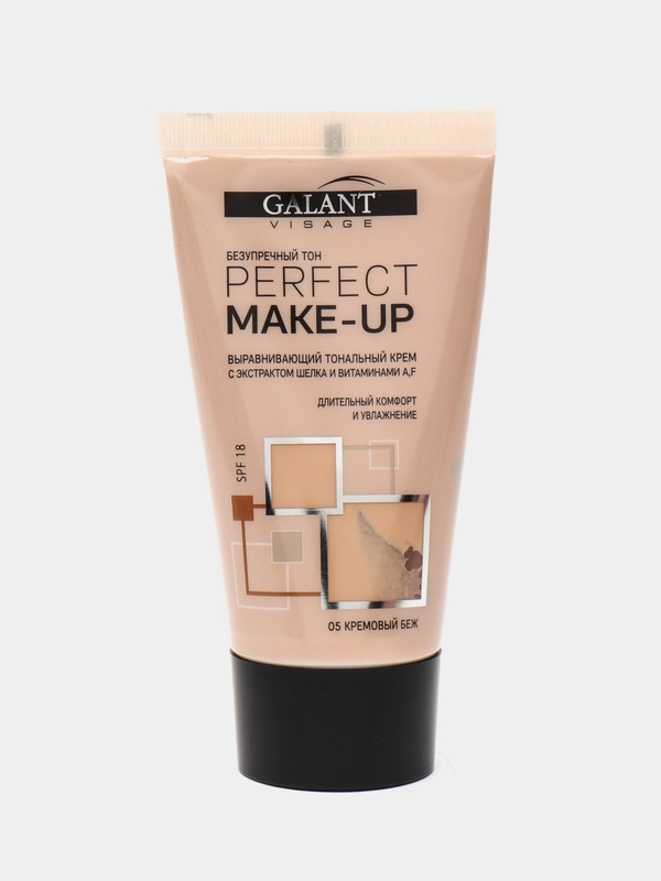 Galant Visage Тональный крем Perfect Make-Up, оттенок: 05 кремовый беж, 50мл
