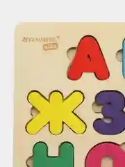Рамка вкладыш Brauberg Kids, 665253, деревянная Монтессори от 3 лет сортер Русский алфавит
