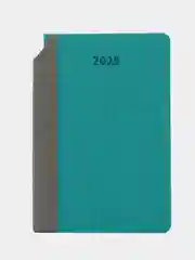 Ежедневник датированный 2025 Brauberg, планер планинг записная книжка А5, под кожу