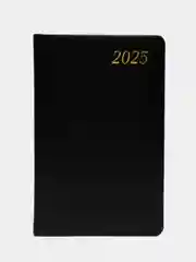Ежедневник датированный 2025 Brauberg, планер планинг записная книжка А5, под кожу