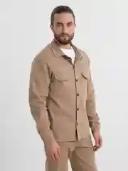 Хаки костюм классический двойка
