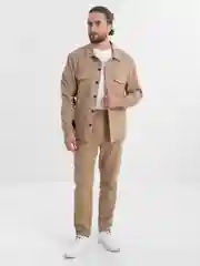 Хаки костюм классический двойка