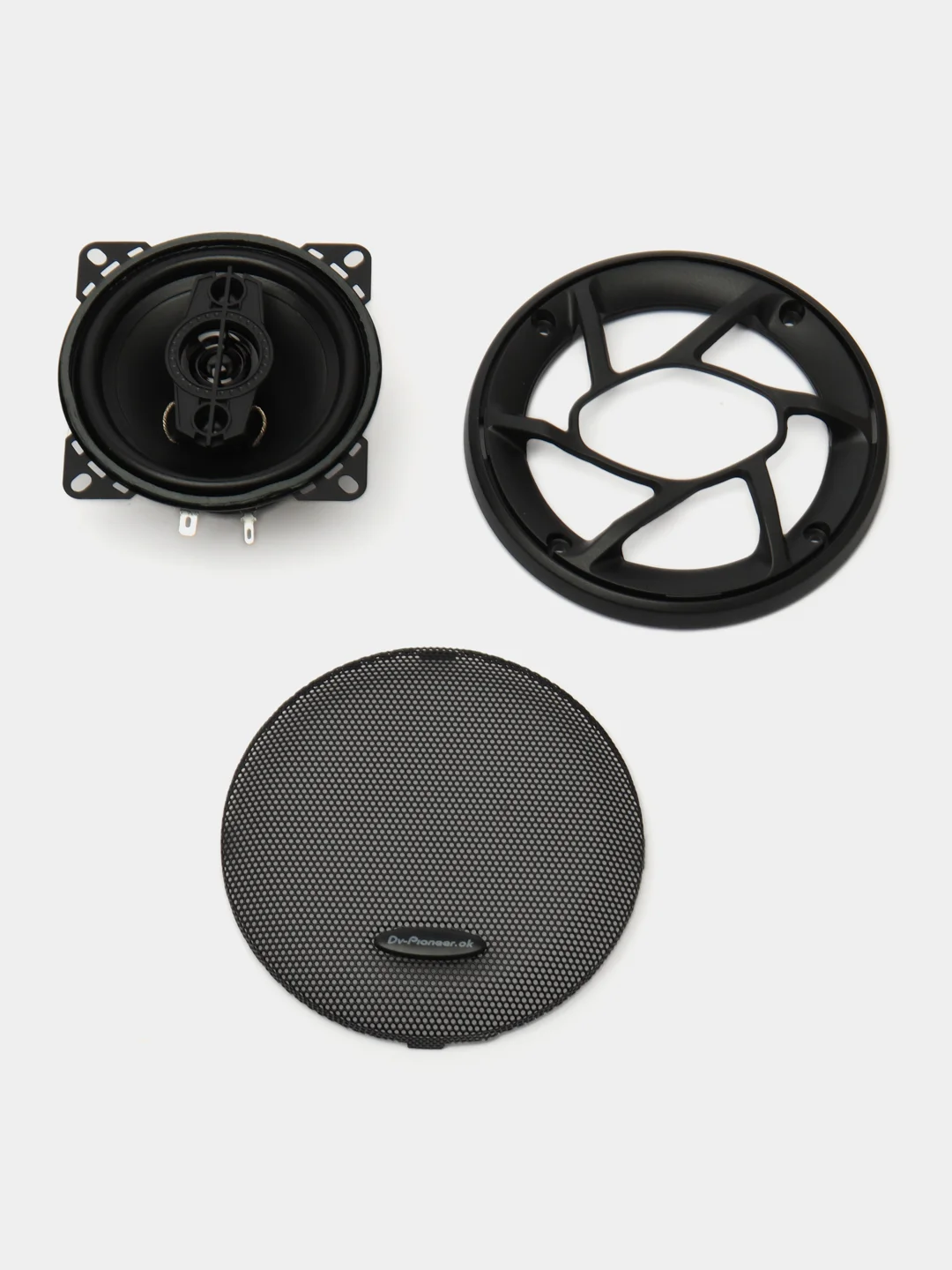 Автомобильные колонки / динамики с пищалками DV-Pioneer.ok, 10 см, в комплекте 2 шт