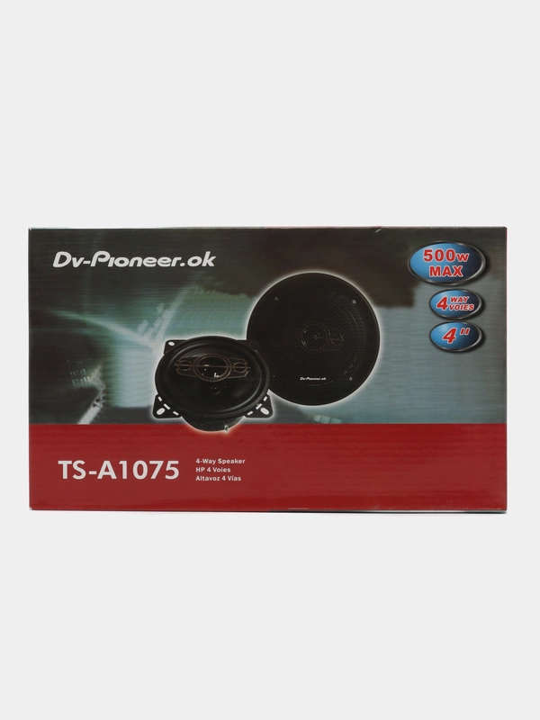 Автомобильные колонки / динамики с пищалками DV-Pioneer.ok, 10 см, в комплекте 2 шт