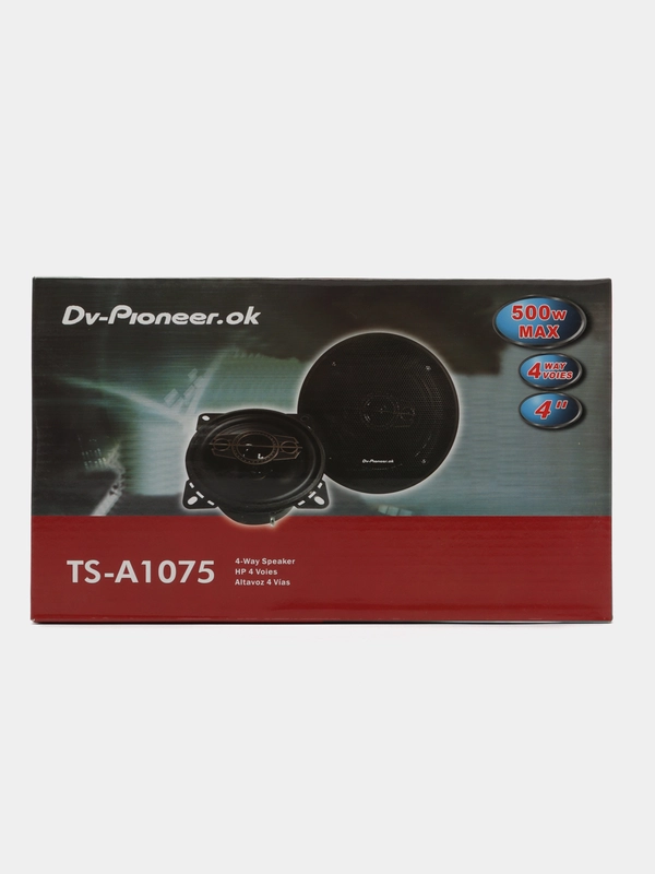 Автомобильные колонки / динамики с пищалками DV-Pioneer.ok, 10 см, в комплекте 2 шт