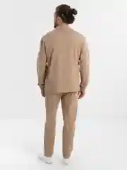 Хаки костюм классический двойка