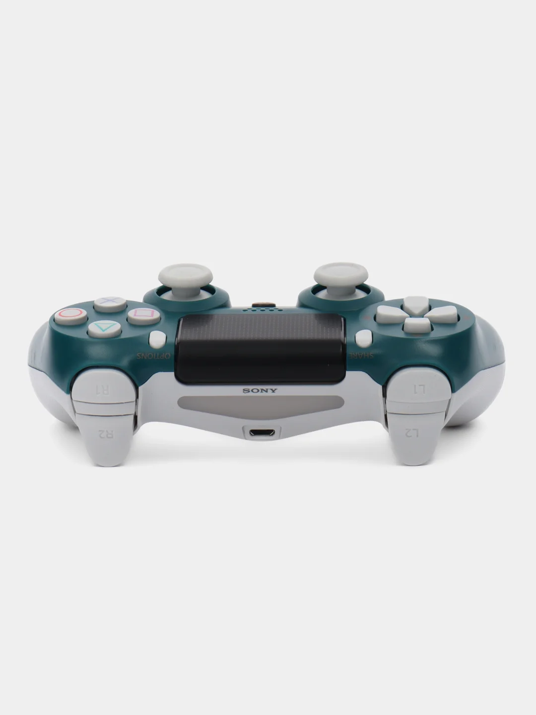 Зеленый беспроводной джойстик (геймпад) для Playstation 4 (PS4)