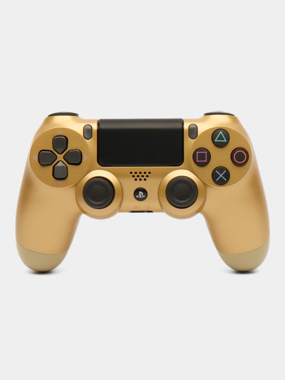 Золотой беспроводной джойстик (геймпад) для Playstation 4 (PS4)