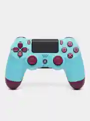 Небесно-голубой беспроводной джойстик (геймпад) для Playstation 4 (PS4)