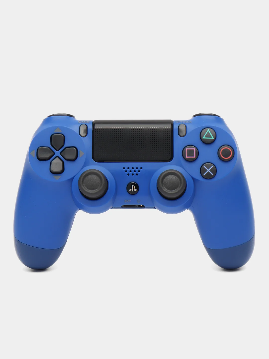 Синий беспроводной джойстик (геймпад) для Playstation 4 (PS4)