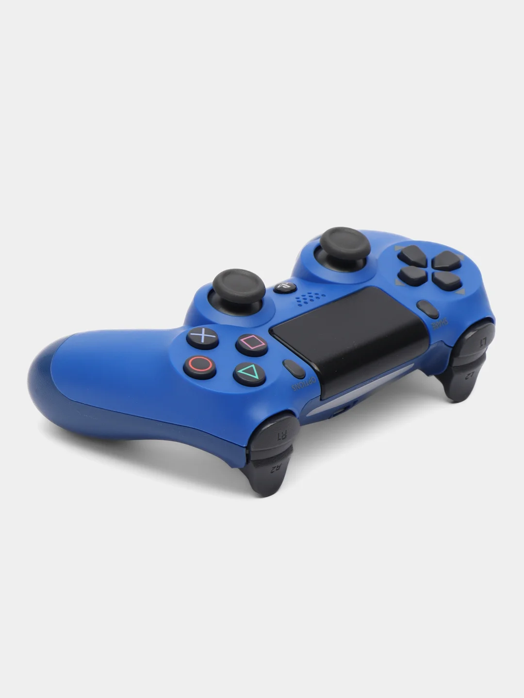 Синий беспроводной джойстик (геймпад) для Playstation 4 (PS4)