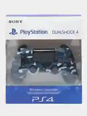 Синий меланж беспроводной джойстик (геймпад) для Playstation 4 (PS4)