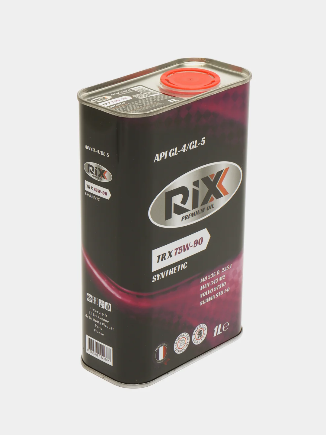 Трансмиссионное масло RIXX TR X SAE 75W-90 API GL-4/5, 4 литра