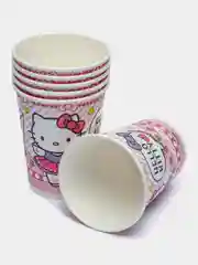 Hello Kitty. Набор бумажных стаканов, 6 шт*250 мл