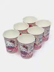 Hello Kitty. Набор бумажных стаканов, 6 шт*250 мл