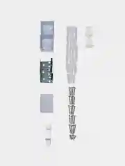 Жалюзи горизонтальные BRABIX 140х155 см, ПЛАСТИК, цвет белый, 606029