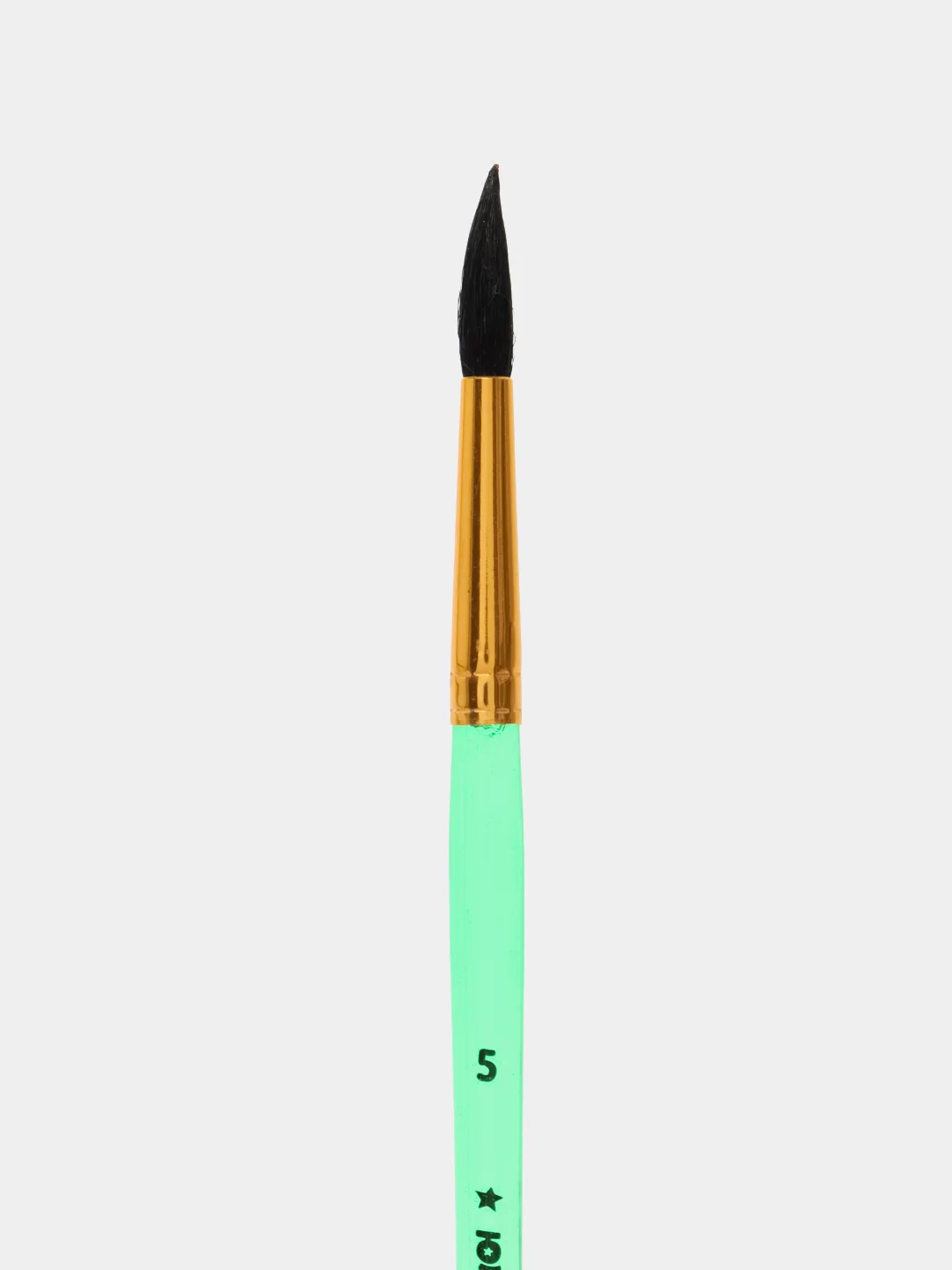Кисти Юнландия, 201082, для рисования в школу 6 штук, кисточки № 1 2 3 4 5 6, белка