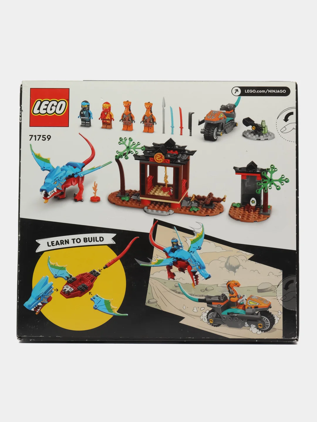 Конструктор LEGO Ninjago 71759 Драконий храм ниндзя