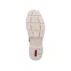 Бежевый ботинки женские зимние Rieker из натуральной кожи