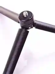 Прозрачный мини-штатив настольный с гибкими ножками Flex-02 / штатив N88S на треноге
