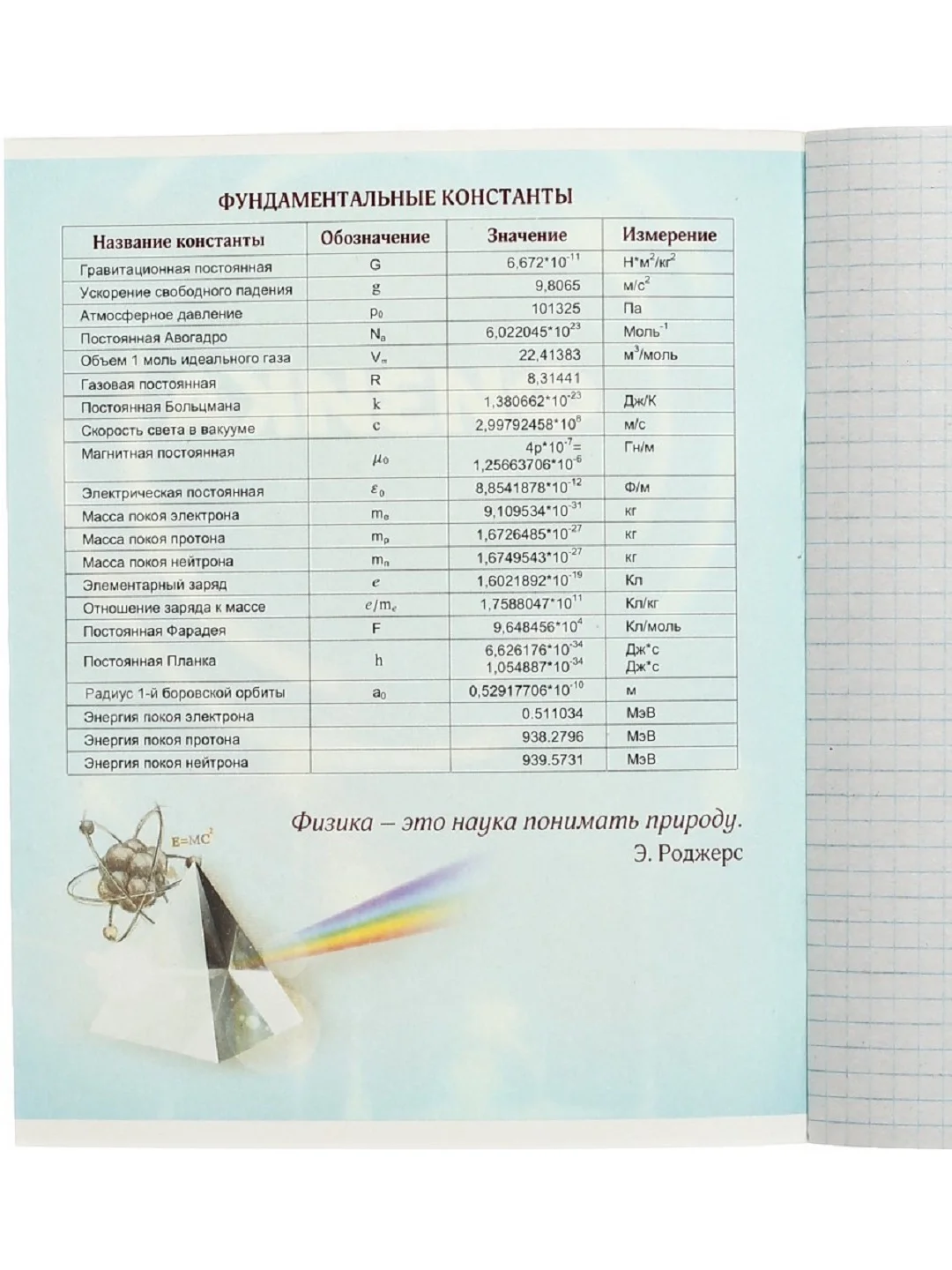 Аметистовый тетрадь предметная 48 листов, набор/комплект из 10 тетрадей со справочным материалом