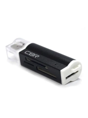 Картридер (card reader) USB 2.0 синий / черный