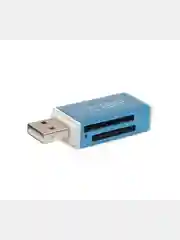 Синий картридер (card reader) USB 2.0 синий / черный